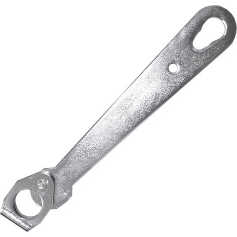 D10–22/24 Clé de démontage professionnelle chromée pour électrode (1/4)