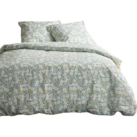 Conjunto de Ropa de Cama 3 Piezas Printanières Algodón 240x220 cm