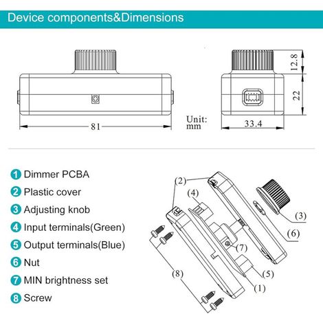 Purificateur d'Air avec HEPA, Max Filtré 20 m²(50 m³), Design léger, Plug USB, Veilleuse, Convient pour la stérilisation de la voiture, du bureau, fumeurs, à la poussière, au pollen, aux odeurs (1/4)