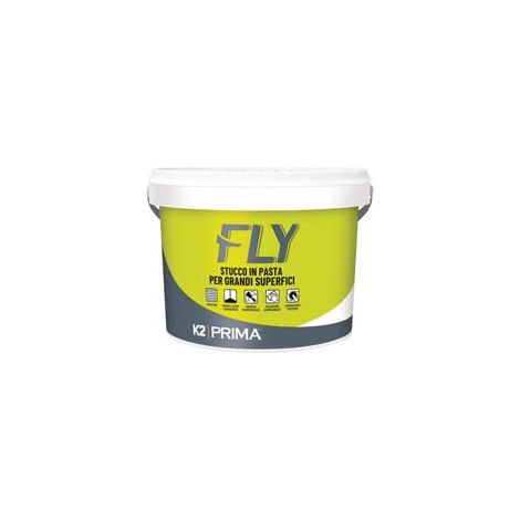 K2 FLY STUCCO IN PASTA PER GRANDI SUPERFICI IN BARATTOLO- - Kg.18 - 1 pezzi K2