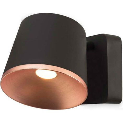 Leds-C4 Drone - Applique / Plafonnier LED Intérieur Intégré Marron, Cuivre (1/5)