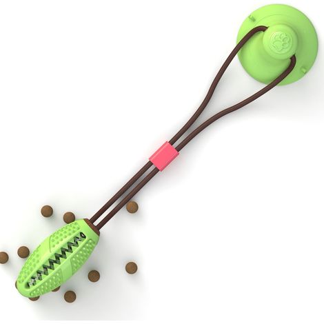 Jouet Interactif Pour Chien - Balle Distributrice De Friandises - Stimule L'Intelligence Et Ralentit La Consommation Alimentaire - Pour Chiens Moyens Et Petits - Lot De 1 (1/5)