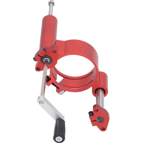 Base de toupie à levage max 47 mm, alliage d'aluminium et acier inoxydable, socle élévateur pour table de travail du bois (1/5)