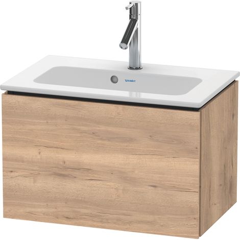Duravit L-Cube Meuble sous-lavabo suspendu, Compact, 1 tiroir,