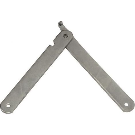 Aste senza terminale per ante a ribalta - 200 mm. - ferro zincato - 2 pz.