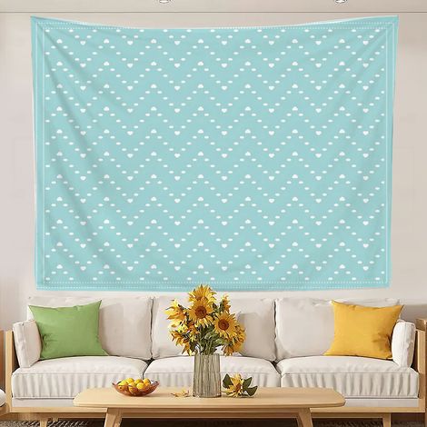 Tapisseries imprimées tendance pour la décoration de chambre, couvre-lit ou rideau de plage 100x75cm (1/5)