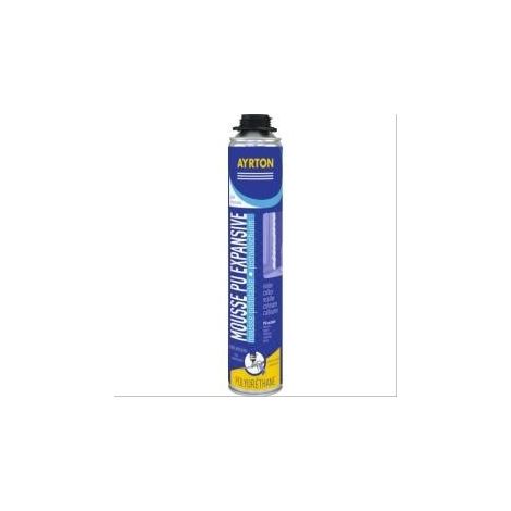 Mousse PU auto-expansive Ayrton pistolable à visser 700ml - l'unité