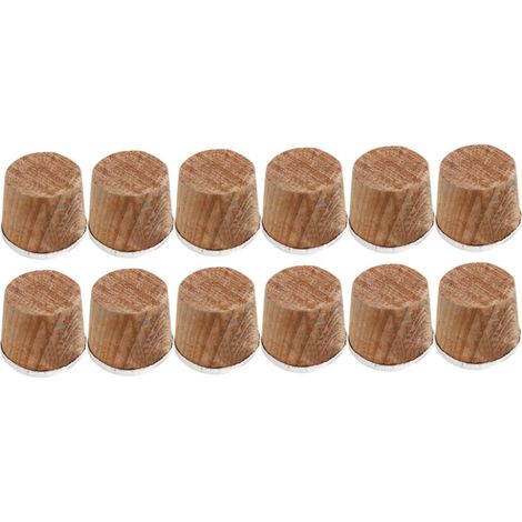 12 bouchons liège, bois, réutilisables, pour brassage maison (1/5)