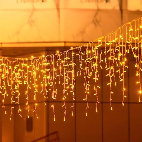 Rideau Lumineux Noel Exterieur,10M 400 LED Guirlande Lumineuse 8 Modes (1/5)
