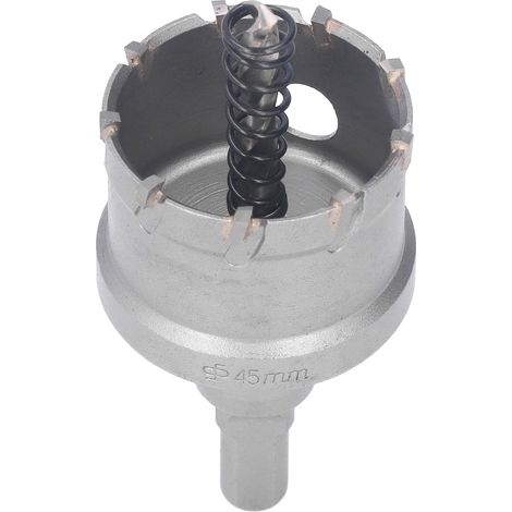 Foret cloche en carbure TCT pour métal et bois, 45 mm / 1,77 po (1/5)