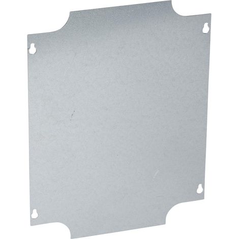 Plaque de montage métal épaisseur 15/10 pour boîtiers industriels 310x240mm LEGRAND 035093 (1/2)