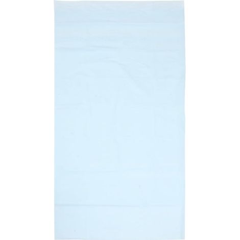 Rideau Bain PEVA Bleu avec Crochets, Anti-éclaboussures (1/5)