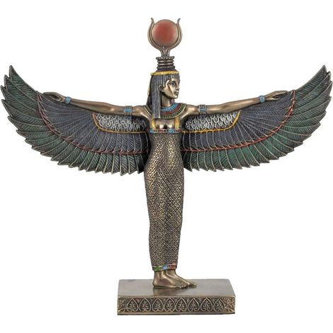 Signes Grimalt Figura Bronce Figuras  Isis Bronce Dorado 6x25x21cm 15248