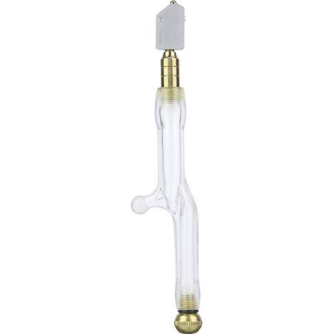 Diamond roller glass cutter for glass, mirrors and tiles – Ergonomic plastic handle (1/5)