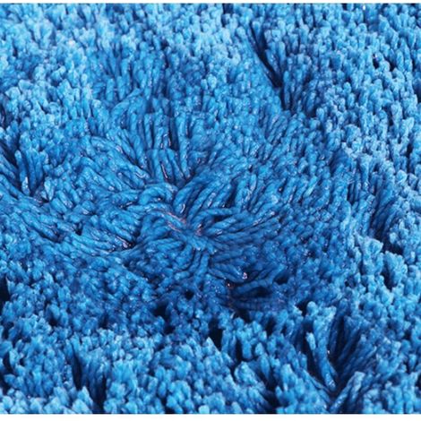 ALLIANDISTapis de sol de couleur unie en forme d'éventail de porte de salle de bain en forme d'éventail domestique demi-cercle tpr tapis de pédale antidérapant tapis en forme de douche (gris) (1/3)