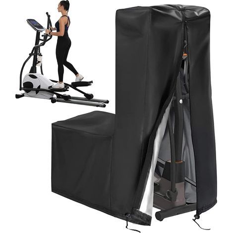 Housse imperméable pour Machine elliptique, Housse pour vélo elliptique, bâche complète Oxford 420d, Housse de vélo elliptique, Protection pour vélo elliptique, Housse de vélo d'exercice avec Co (1/5)