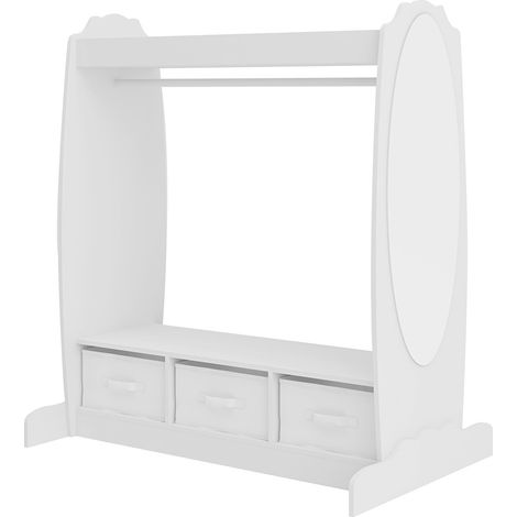 Armario infantil 107 x 95 x 61 cm blanco 030010247 (1/5)