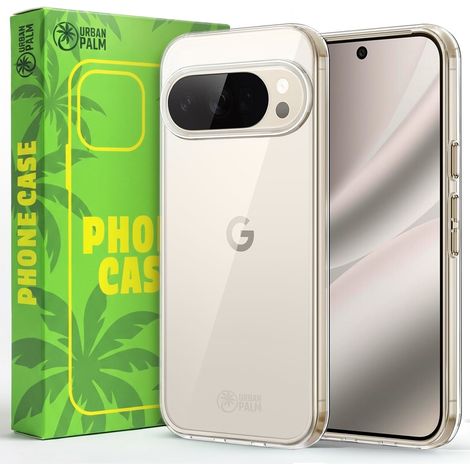 UrbanPalm Hülle für Google Pixel 9 Pro XL/10 Pro XL, Silikon, Transparent (1/5)