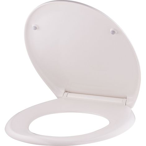 Asiento de inodoro termoestable con anticaída NOYON & THIEBAULT Blanco