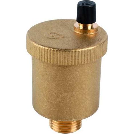 Caleffi – Purgeur d'air automatique 1/2' – Laiton matricé – Pmax 10 bar – Tmax 120°C – Pour chauffage central