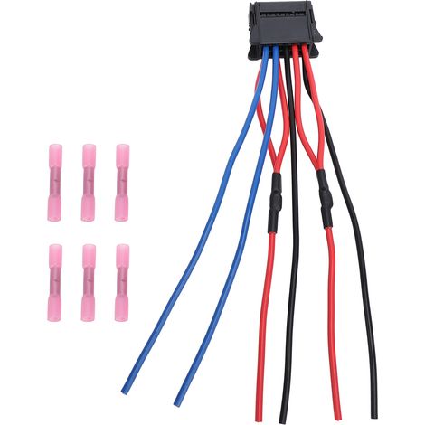 Faisceau ventilateur chauffage Renault Clio II/III, Mégane II, Scénic - Réf OEM 8200729298 - Kit complet haute flexibilité (1/5)