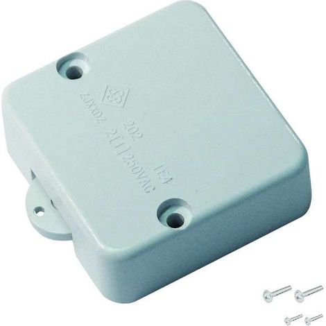 Cyclingcolors – Interrupteur contacteur de porte 12V CC 2A – S'active à l'ouverture – Installation à visser – Pour charnières – Éclairage automatique gris clair