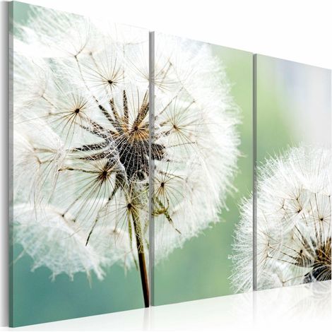 Tableau pissenlits legers - 60 x 40 cm (1/4)