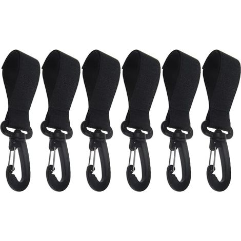 Clips de fixation pour crochet de pagaie, 6 pièces Clips de pagaie Pagaie de kayak Gardien de pagaie de kayak Support de rangement Boucle d'escalade de pagaie de kayak Canoë Pièces de pagaie (1/4)