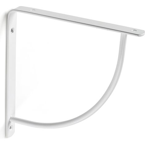Escuadra para Estantería  Estilo Decorativo  Fabricado en Acero  Acabado en Blanco  Medidas 20200200 mm  Sistema de Fijación Atornillado  1 Unidad -