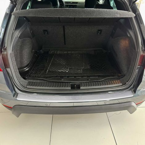Protection Seuil de Pare-Chocs Arrière pour Seat Arona 2017 à 2021, Couverture de Seuil de Coffre, Bande Seuil de Chargement, Style élégant, en Acier INOX Chromé Brossé (1/5)