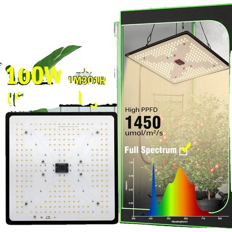 Lampe de culture LED, spectre complet, design dimmable (1/5)