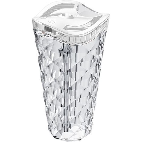 Humidificateur d'Air pour la Maison 800ml Moderne Avec Éclairage D'Ambiance - Vase Humidificateur Décoratif avec Lumières pour - Pour Chambre Salon Cuisine Bureau Dortoir Ferme Bureau (1/5)