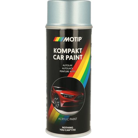 PEINTURE ACRYLIQUE KOMPAKT 55056 ARGENT METALLISE 400ML MOTIP