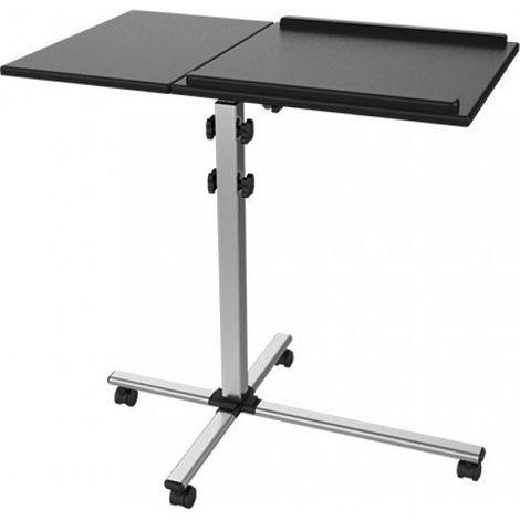 Techly Trolley Regolabile Universale per Proiettore notebook , Nero (1/5)