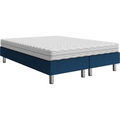 Lit boxspring Logan 101, Manila 26, Continental, Double, 160x200, Tissu, Disponible, 160x200x47cm (1/5)