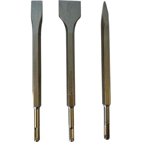 Meißel-Set SDS-Plus 250 mm, 3-tlg. - MAKITA D-30134 (1/2)