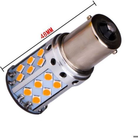 1156 P21W Ba15S Led Ampoule 3030 42Smd DCodant Courant de Frein Constante LumiRe Voiture Clignotant Canbus 12V 24V (1/4)