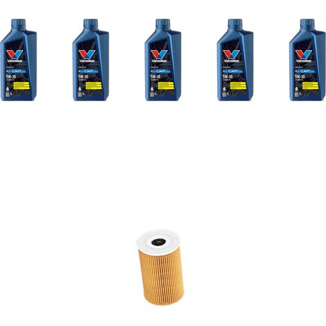 Kit filtro olio e 5L compatibile con Vw JETTA III (1k2) 2.0 TDI 125kw Dal 2006 al 2010 (1/5)