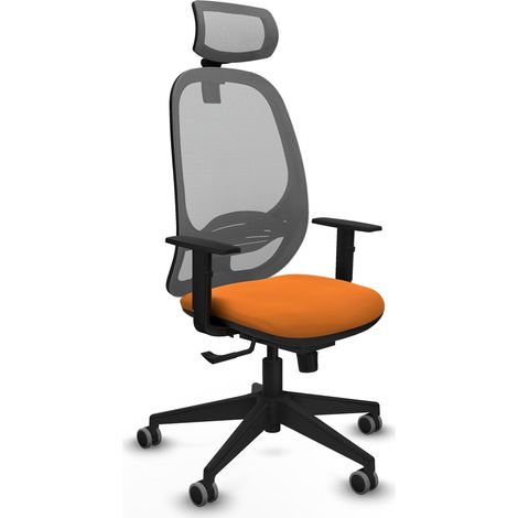 Sedia da ufficio piqueras y crespo Cilanco arancione similpelle (1/2)
