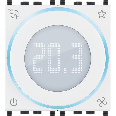 VIMAR - 02974.B Termostato rotella connesso IoT2M bianco