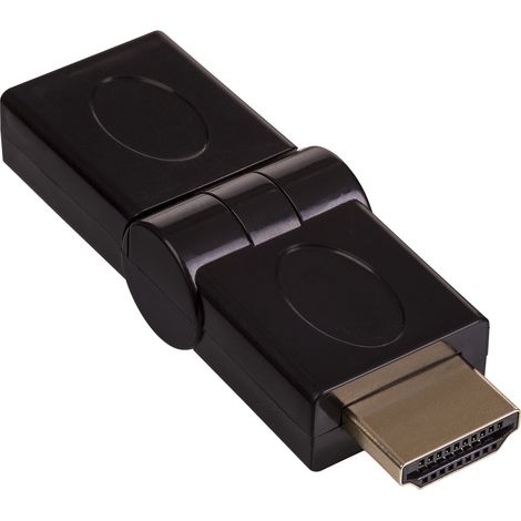Adattatore HDMI - HDMI 1.4 Akyga AK-AD-40 Adattatore 180 gradi 4K barilotto M/F (1/5)