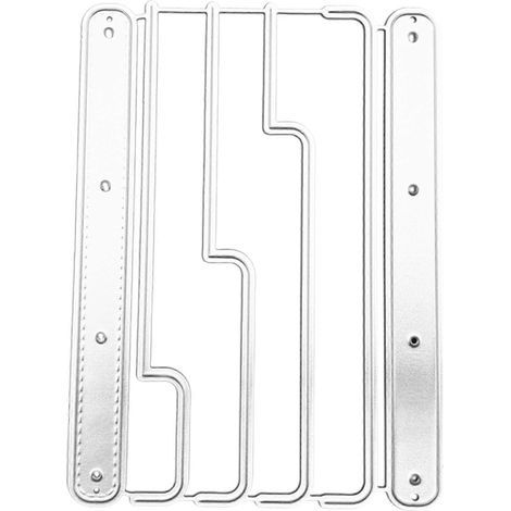 Stanzformen aus Metall für Notizbücher, Scrapbooking, DIY-Papierprägung