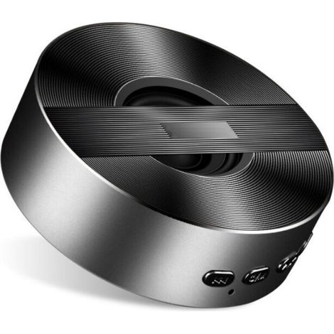 Haut-parleur Bluetooth sans fil, mini haut-parleur camion haut-parleur (noir)