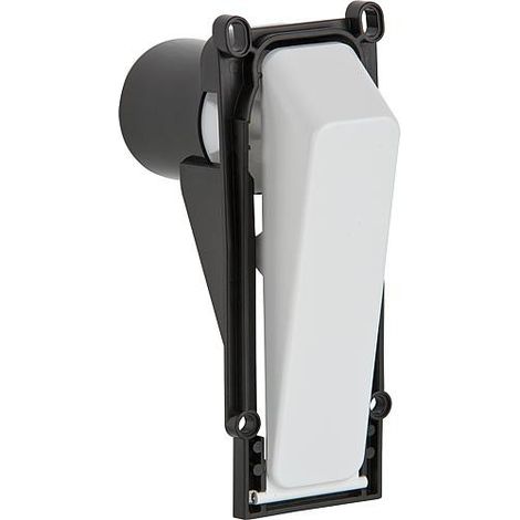 Geberit Plaque de déclenchement pour commande d'urinoir avec déclenchement pneumatique du rinçage, Highline Plaque de commande: blanc alpin, 240048111