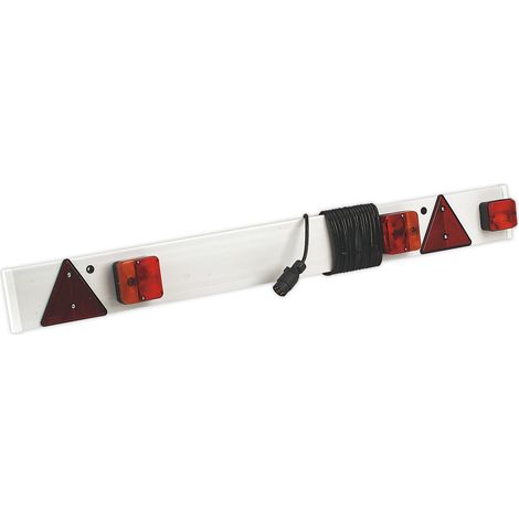 Sealey Trailer Board 4ft 6"" with Fog Light & 6m Cable 12V TB46/6