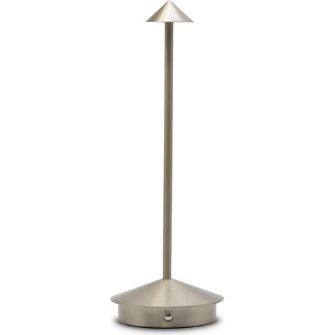 RealPower LED-Slim Light SL-30 lampada da tavolo argento