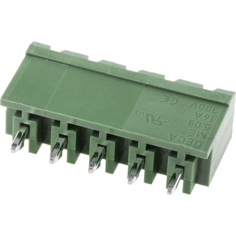 Embase pour CI RS PRO, 5 pôles , 5.08mm 1 rangée, 16.0A, Droit (1/2)
