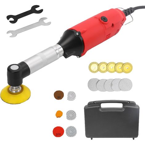 Meuleuse droite, 6 vitesses variables, design ergonomique à main, Prise EU (1/2)