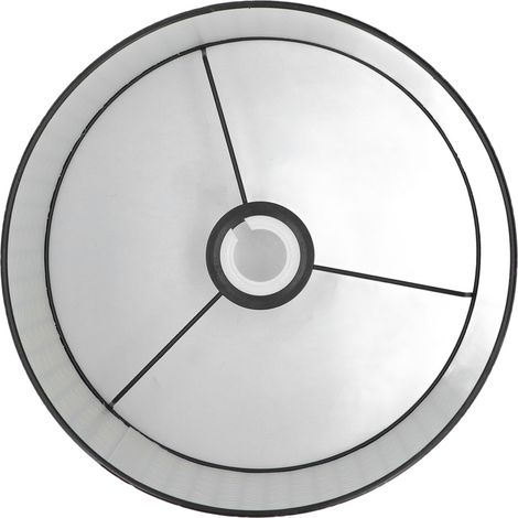 Ersatz-Lampenschirm aus perforiertem Metall mit E27/E14-Fassung für Tisch-, Steh- oder Deckenleuchten, schwarz (1/5)
