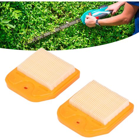 Lot de 2 filtres à air de rechange pour taille-haies Stihl HS81 HS81R, référence OEM 4237 141 0300 (1/5)